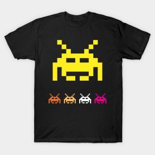 Space Invaders Retro Gaming Vintage T-Shirt